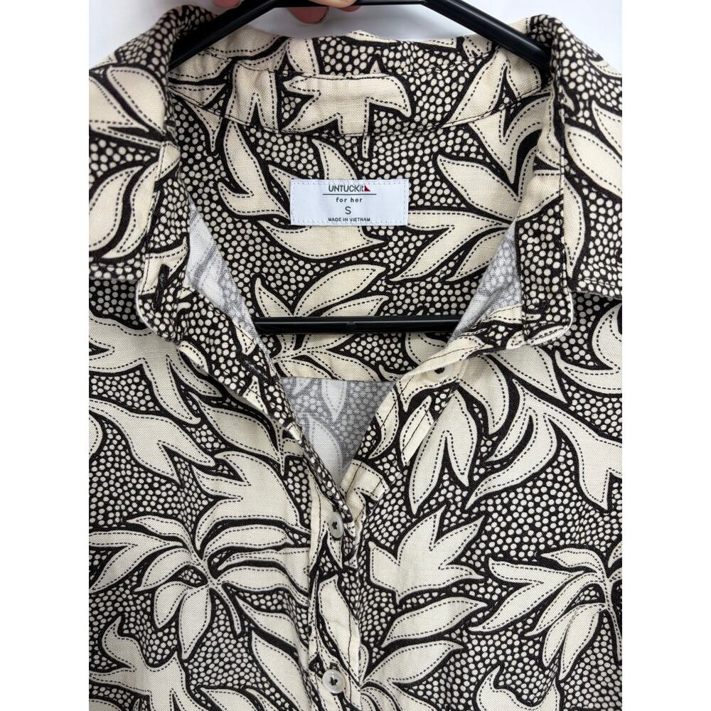 UntuckIT linen blend Amara Dress - Picture 9 of 11
